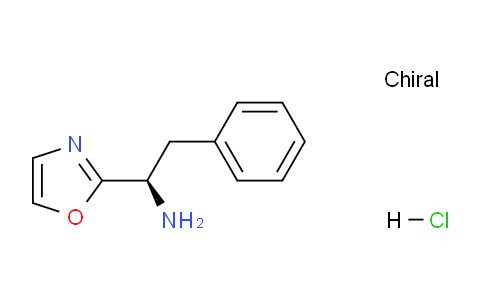 CAS No. 2044711-31-9, (R)-1-(Oxazol-2-yl)-2-phenylethanamine hydrochloride