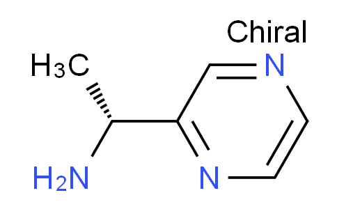 CAS No. 1270209-27-2, (R)-1-(Pyrazin-2-yl)ethanamine