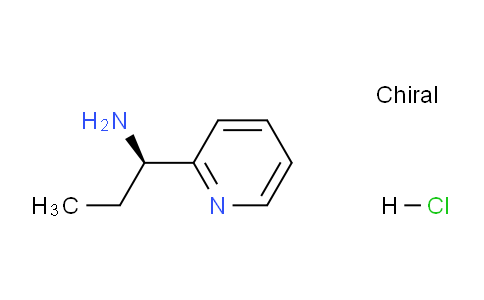 CAS No. 339290-42-5, (R)-1-(Pyridin-2-yl)propan-1-amine hydrochloride