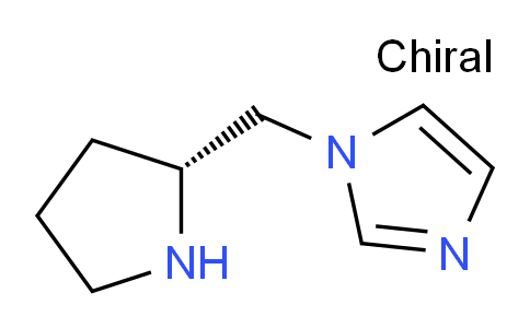 CAS No. 710943-30-9, (R)-1-(Pyrrolidin-2-ylmethyl)-1H-imidazole