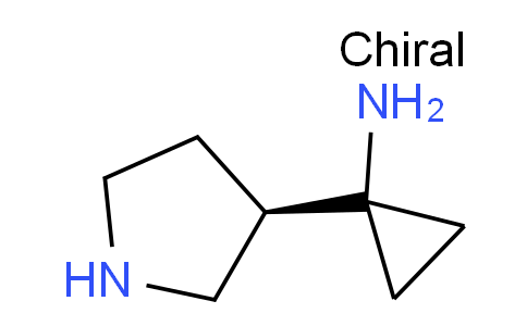 CAS No. 477700-40-6, (R)-1-(Pyrrolidin-3-yl)cyclopropanamine