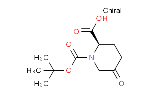 CAS No. 1273565-12-0, (R)-1-(tert-Butoxycarbonyl)-5-oxopiperidine-2-carboxylic acid