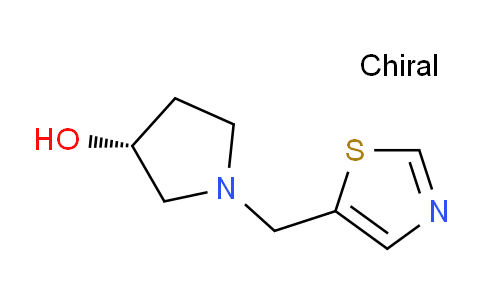 CAS No. 1289584-98-0, (R)-1-(Thiazol-5-ylmethyl)pyrrolidin-3-ol