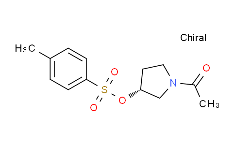 CAS No. 1354017-86-9, (R)-1-Acetylpyrrolidin-3-yl 4-methylbenzenesulfonate