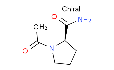 CAS No. 136051-77-9, (R)-1-Acetylpyrrolidine-2-carboxamide