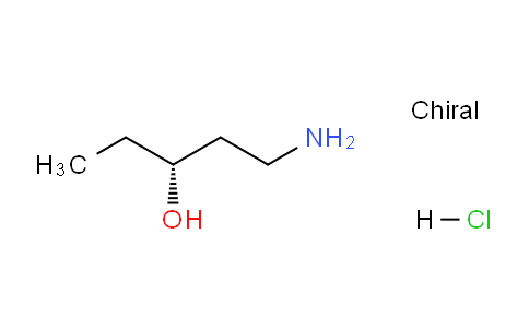 CAS No. 1923056-79-4, (R)-1-Aminopentan-3-ol hydrochloride