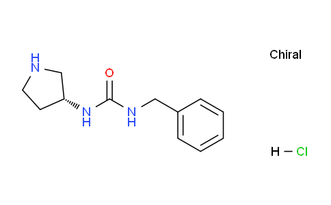 CAS No. 1439894-54-8, (R)-1-Benzyl-3-(pyrrolidin-3-yl)urea hydrochloride
