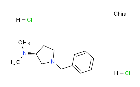 CAS No. 1235058-59-9, (R)-1-Benzyl-3-dimethylaminopyrrolidine Dihydrochloride