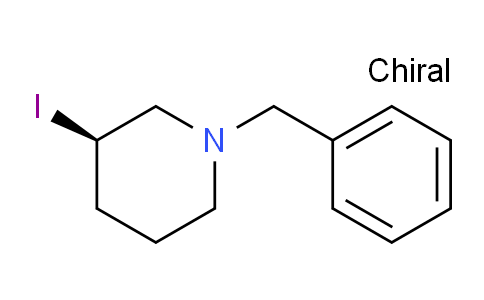 CAS No. 1354019-25-2, (R)-1-Benzyl-3-iodopiperidine