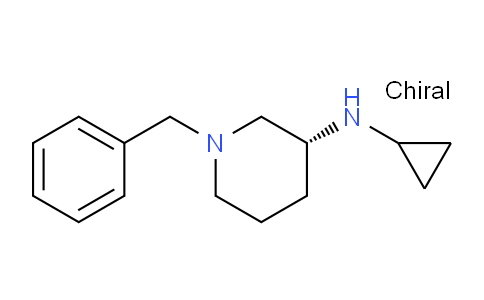 CAS No. 1354003-84-1, (R)-1-Benzyl-N-cyclopropylpiperidin-3-amine