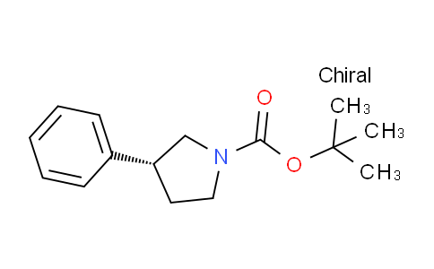 CAS No. 145549-11-7, (R)-1-Boc-3-Phenylpyrrolidine