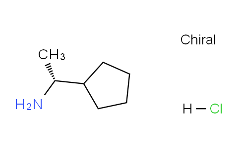 CAS No. 1422126-36-0, (R)-1-Cyclopentylethanamine hydrochloride