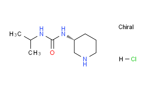 CAS No. 1349700-04-4, (R)-1-Isopropyl-3-(piperidin-3-yl)urea hydrochloride