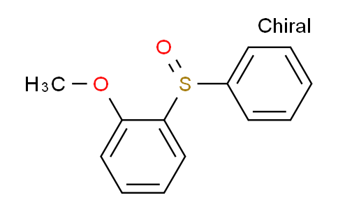 CAS No. 60301-04-4, (R)-1-Methoxy-2-(phenylsulfinyl)benzene
