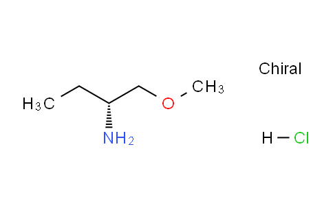CAS No. 678182-79-1, (R)-1-Methoxybutan-2-amine hydrochloride
