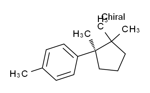 CAS No. 16982-00-6, (R)-1-Methyl-4-(1,2,2-trimethylcyclopentyl)benzene