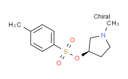 CAS No. 1354010-87-9, (R)-1-Methylpyrrolidin-3-yl 4-methylbenzenesulfonate