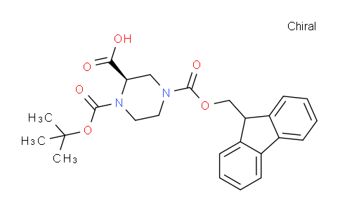CAS No. 209593-18-0, (R)-1-N-Boc-4-N-Fmoc-2-piperazinecarboxylicacid