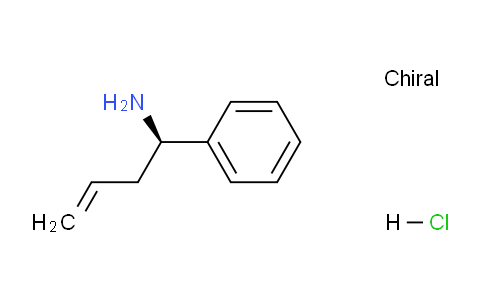 CAS No. 132312-93-7, (R)-1-Phenylbut-3-en-1-amine hydrochloride