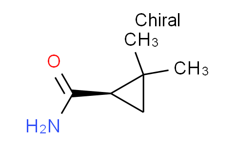 CAS No. 106462-18-4, (R)-2,2-Dimethylcyclopropanecarboxamide