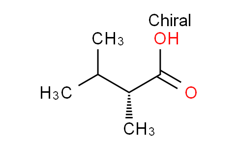 CAS No. 27855-05-6, (R)-2,3-Dimethylbutanoic acid