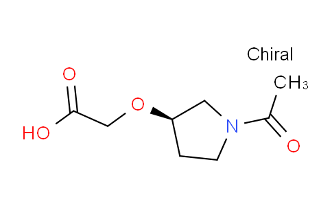 CAS No. 1354002-29-1, (R)-2-((1-Acetylpyrrolidin-3-yl)oxy)acetic acid