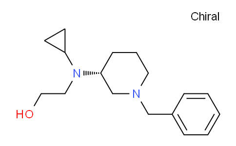 CAS No. 1354002-59-7, (R)-2-((1-Benzylpiperidin-3-yl)(cyclopropyl)amino)ethanol