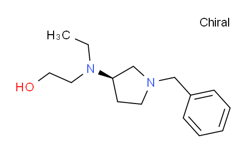 CAS No. 1353996-79-8, (R)-2-((1-Benzylpyrrolidin-3-yl)(ethyl)amino)ethanol