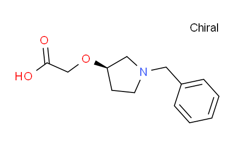 CAS No. 1354015-24-9, (R)-2-((1-Benzylpyrrolidin-3-yl)oxy)acetic acid