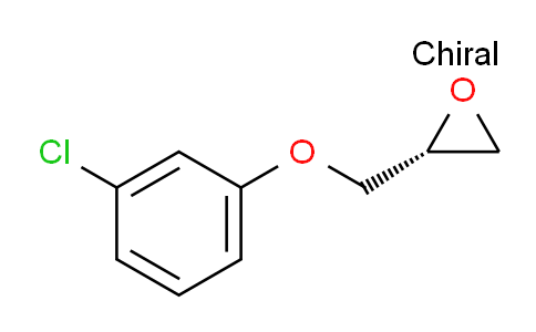 CAS No. 129098-54-0, (R)-2-((3-Chlorophenoxy)methyl)oxirane