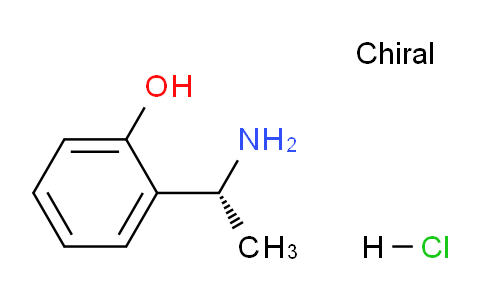 CAS No. 123982-75-2, (R)-2-(1-Aminoethyl)phenol hydrochloride