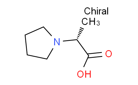 CAS No. 1234836-32-8, (R)-2-(1-Pyrrolidinyl)propionic Acid