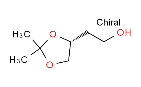 CAS No. 70005-89-9, (R)-2-(2,2-Dimethyl-1,3-dioxolan-4-yl)ethanol