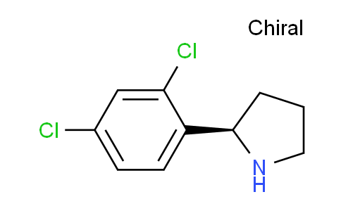 CAS No. 1213358-39-4, (R)-2-(2,4-Dichlorophenyl)pyrrolidine