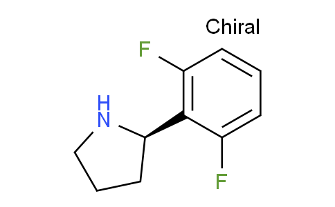 CAS No. 1241679-29-7, (R)-2-(2,6-Difluorophenyl)pyrrolidine