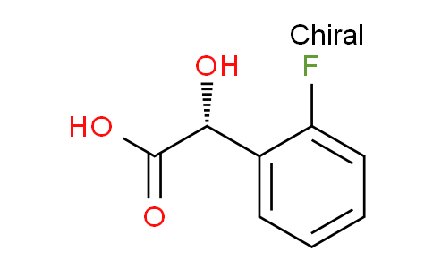 CAS No. 32222-48-3, (R)-2-(2-Fluorophenyl)-2-hydroxyacetic acid