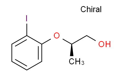 CAS No. 811867-29-5, (R)-2-(2-Iodophenoxy)propan-1-ol