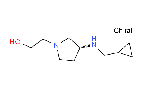 CAS No. 1354010-14-2, (R)-2-(3-((Cyclopropylmethyl)amino)pyrrolidin-1-yl)ethanol
