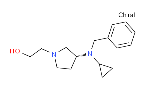 CAS No. 1354016-63-9, (R)-2-(3-(Benzyl(cyclopropyl)amino)pyrrolidin-1-yl)ethanol