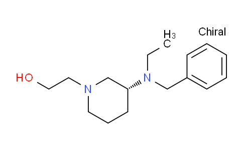 CAS No. 1354016-50-4, (R)-2-(3-(Benzyl(ethyl)amino)piperidin-1-yl)ethanol