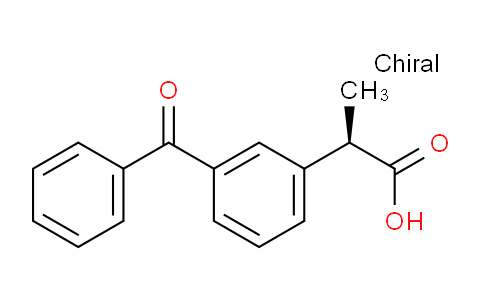 CAS No. 56105-81-8, (R)-2-(3-Benzoylphenyl)propanoic acid