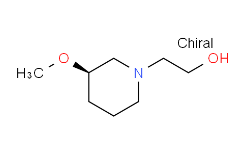 CAS No. 1354002-47-3, (R)-2-(3-Methoxypiperidin-1-yl)ethanol