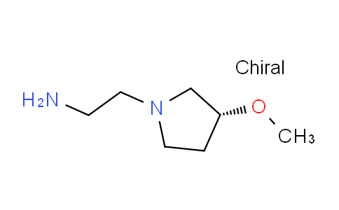 CAS No. 1354009-85-0, (R)-2-(3-Methoxypyrrolidin-1-yl)ethanamine