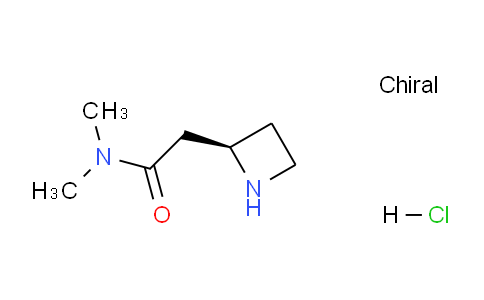CAS No. 1956434-93-7, (R)-2-(Azetidin-2-yl)-N,N-dimethylacetamide hydrochloride