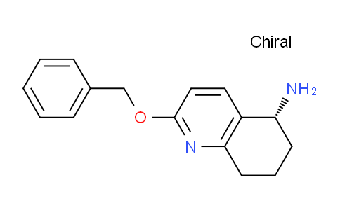 CAS No. 399030-77-4, (R)-2-(Benzyloxy)-5,6,7,8-tetrahydroquinolin-5-amine