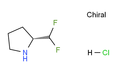 CAS No. 1807914-25-5, (R)-2-(Difluoromethyl)pyrrolidine hydrochloride