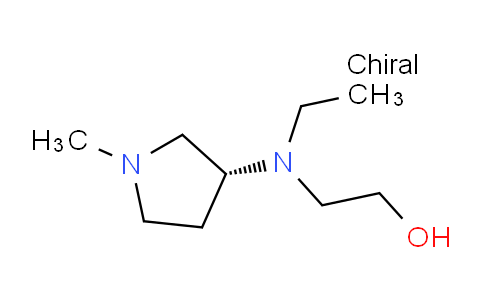 CAS No. 1354018-79-3, (R)-2-(Ethyl(1-methylpyrrolidin-3-yl)amino)ethanol
