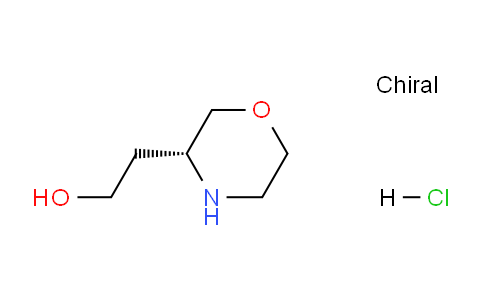 CAS No. 1432793-96-8, (R)-2-(Morpholin-3-yl)ethanol hydrochloride