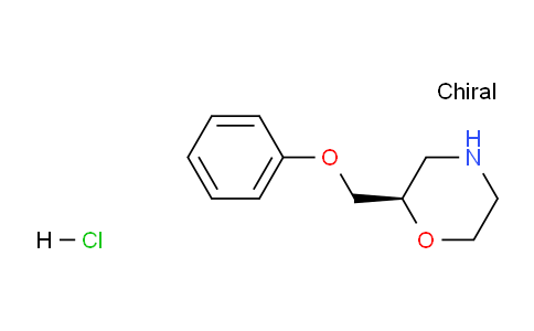 CAS No. 661470-53-7, (R)-2-(Phenoxymethyl)morpholine hydrochloride