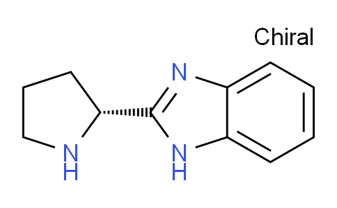 CAS No. 175530-90-2, (R)-2-(Pyrrolidin-2-yl)-1H-benzo[d]imidazole